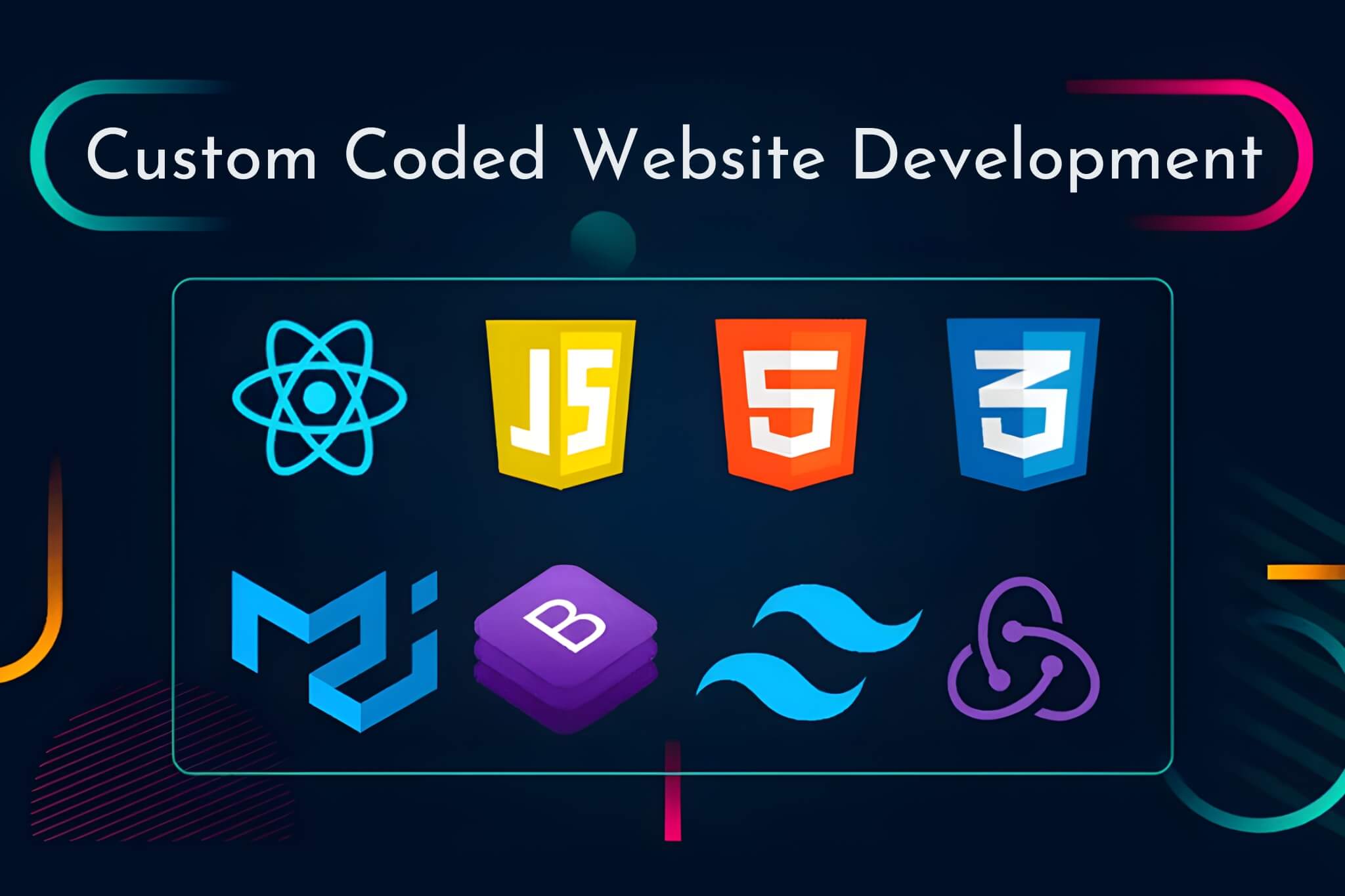 Custom Coded Website Development